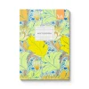 Neon Floral Arts & Crafts A5 Premium Paperback Notebook