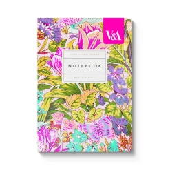 Neon Floral Mawson Tulip A6 Premium Paperback Notebook
