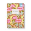Neon Floral Pink Poppies A5 Premium Perfect Bound Notebook