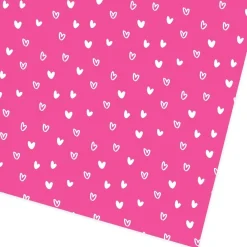 Neon Hearts Gift Wrap