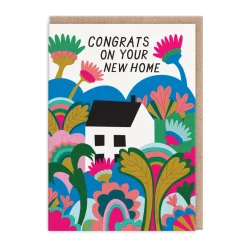 New Home Forest Greeting Card