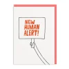 New Human Alert Placard New Baby Card 👶 | Ohh Deer