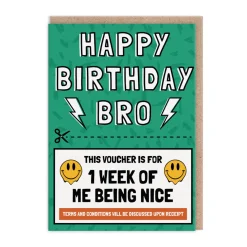 Nice For A Week Brother Birthday Card | Ohh Deer