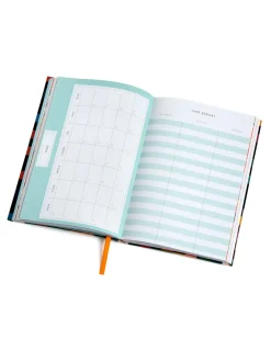 Ohh Deer 2025 A5 Diary - Plaid Diary with Budget Planner