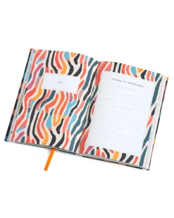Ohh Deer 2025 A5 Diary - Plaid Diary with Budget Planner