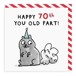 Old Fart 70 Birthday Card | Gemma Correll Cards on Ohh Deer