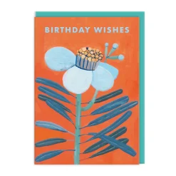 Orange Floral Birthday Card 🌼🧡 | Ohh Deer
