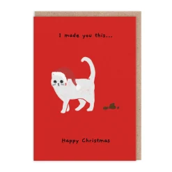 Pack of 9 Christmas Cards - Ken The Cat