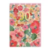 30 Painterly Floral Birthday Card