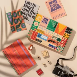 Papergang "Bon Voyage" Stationery Box ⛰️⛺️ | Ohh Deer