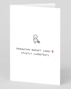 Parenting Report Greeting Card | Ohh Deer