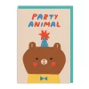Party Animal Bear Card 🐻 | Ohh Deer