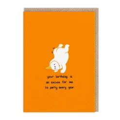 Party Every Year Greeting Card