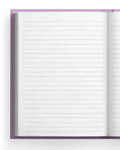Pastel Purple Linen Notebook 💜📓 | Ohh Deer