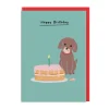 Pat The Pooch Cake Happy Birthday Card 🐶🎂 | Ohh Deer