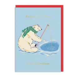 Penguin, Polar Bear, Seals Christmas Card Set (9 pack)