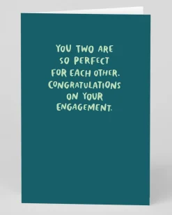 Perfect For Each Other Engagement Card | Ohh Deer