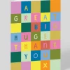 Personalised A Great Big Thank You Greeting Card | Ohh Deer