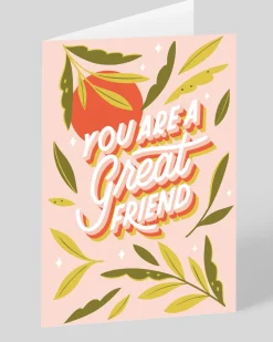 Personalised A Great Friend Greeting Card | Ohh Deer