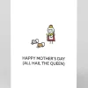 Personalised All Hail the Queen Mother's Day Card | Ohh Deer
