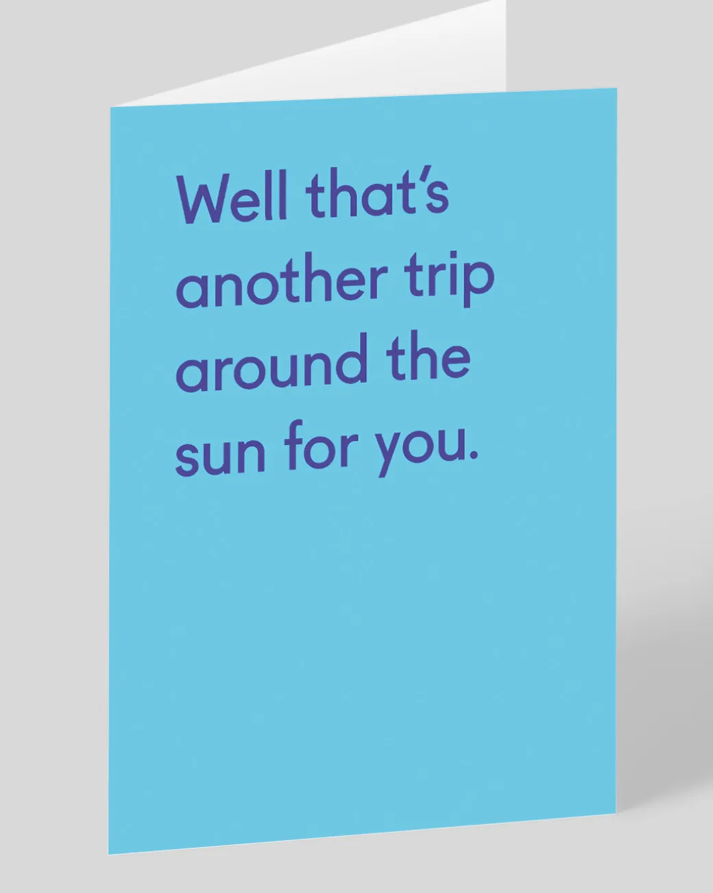 Personalised Another Trip Around The Sun Birthday Card | Ohh Deer