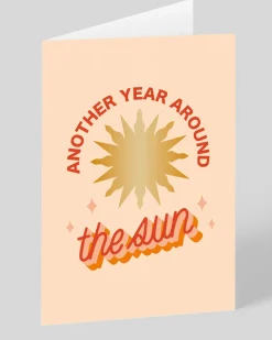 Personalised Another Year Around The Sun Birthday Card | Ohh Deer