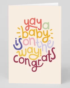 Personalised Baby On The Way Greeting Card | Ohh Deer