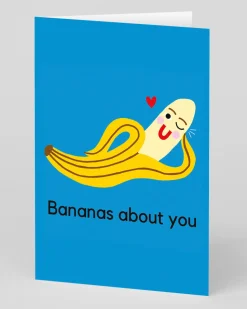 Personalised Bananas About You Valentine's Card | Ohh Deer