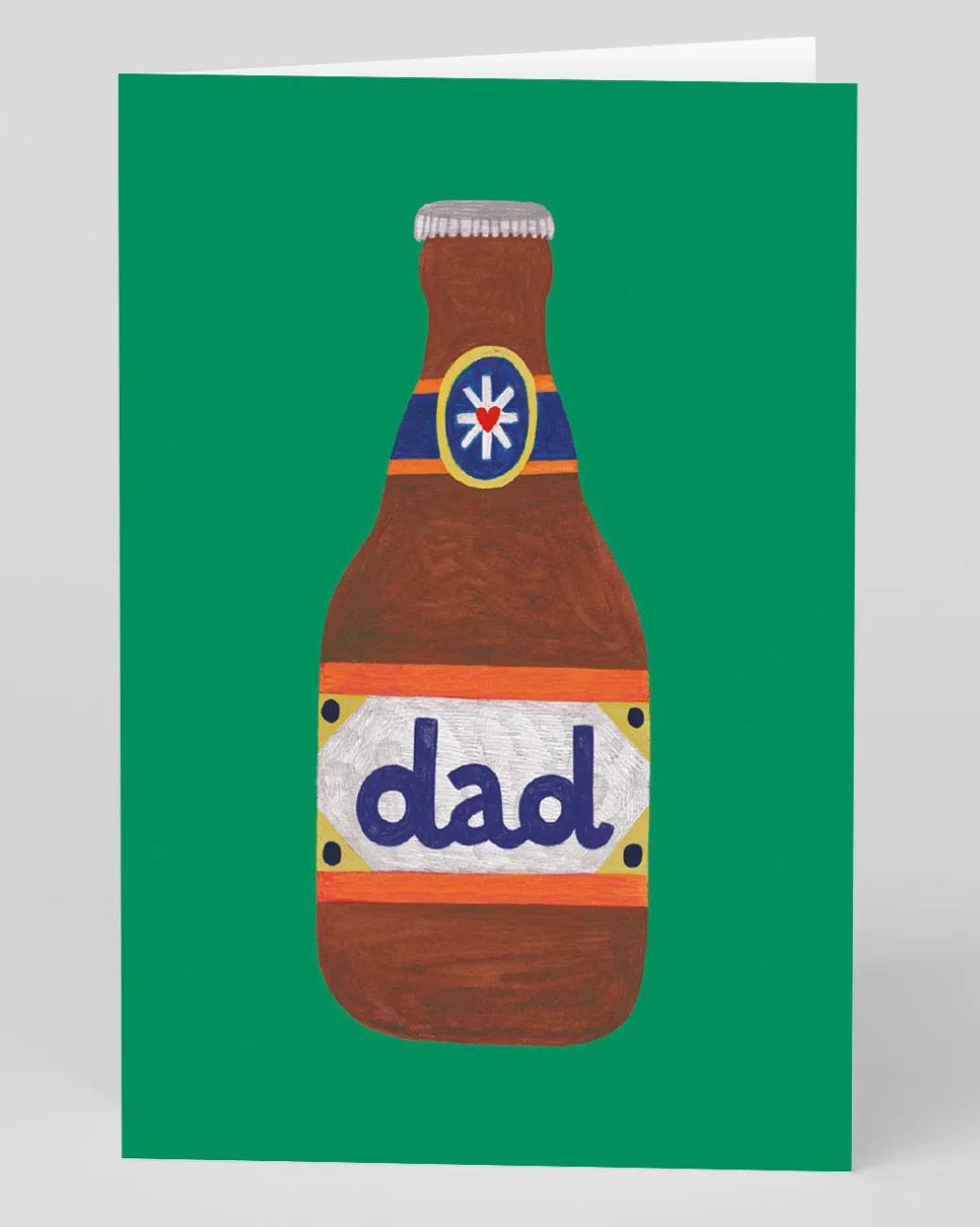 Personalised Beer Bottle Father's Day Card | Ohh Deer
