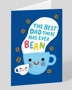 Personalised Best Dad There's Ever Bean