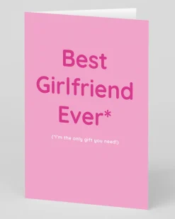Personalised Best Girlfriend Ever Greeting Card | Ohh Deer