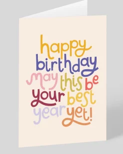 Personalised Best Year Yet Birthday Card | Ohh Deer