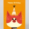 Personalised Birthday Cat Greeting Card | Ohh Deer