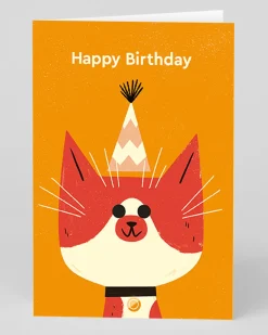 Personalised Birthday Cat Greeting Card | Ohh Deer