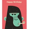 Personalised Birthday Gorilla Birthday Card | Ohh Deer