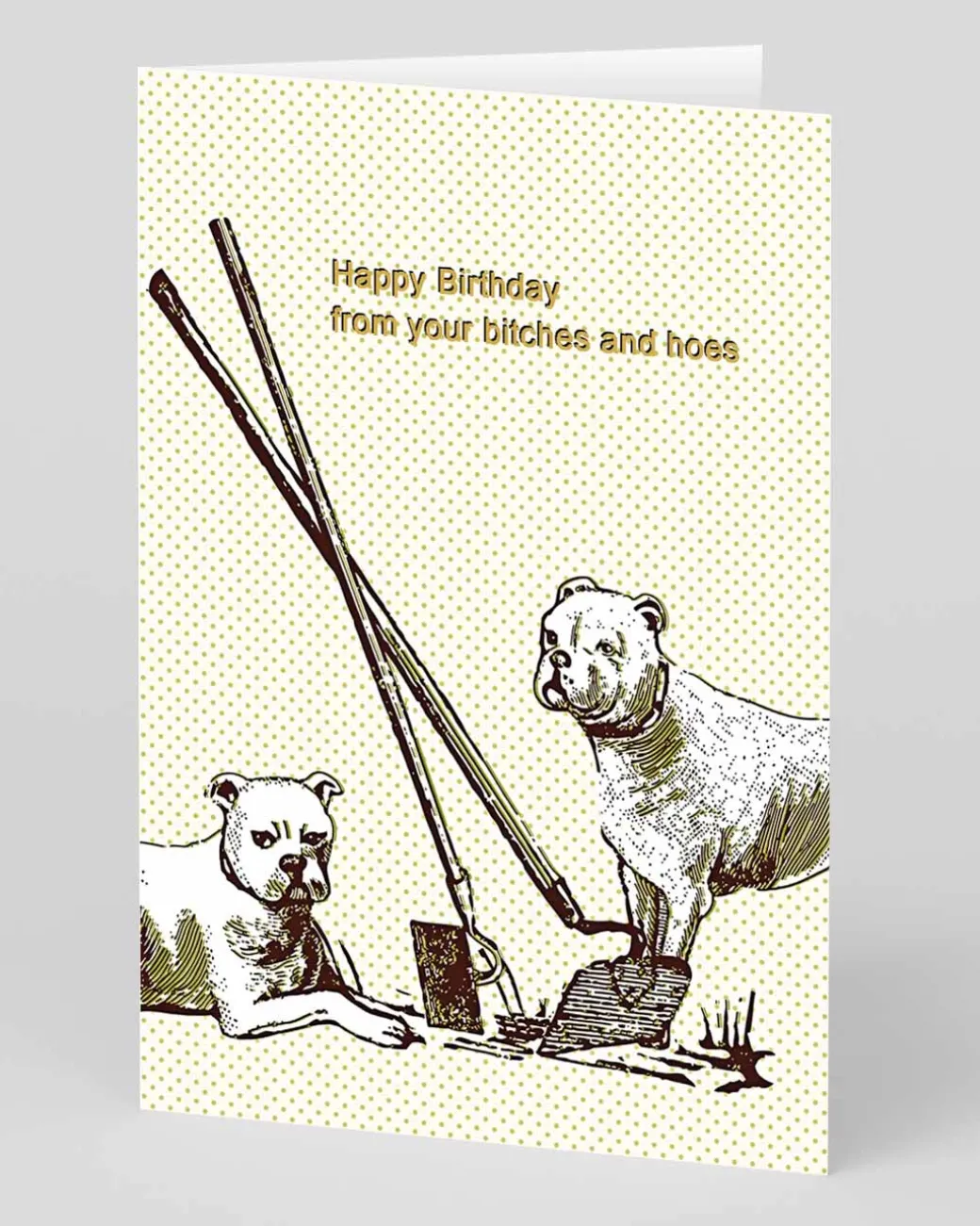 Personalised Bitches and Hoes Birthday Card | Ohh Deer