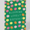 Personalised Blooming Lovely Birthday Card