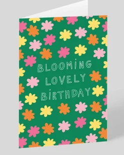 Personalised Blooming Lovely Birthday Card
