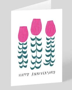 Personalised Bouquet Anniversary Card | Ohh Deer