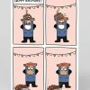 Personalised Cake Drop Happy Birthday Greeting Card | Ohh Deer