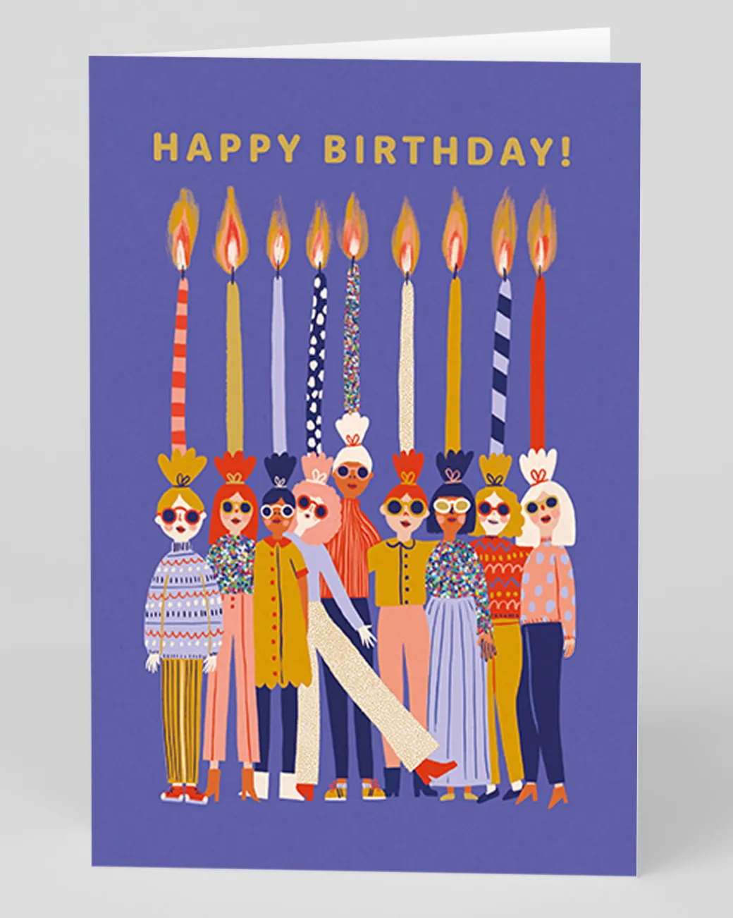 Personalised Candle Ladies Birthday Card | Ohh Deer