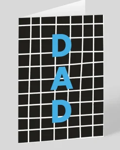 Personalised Check Father's Day Card | Ohh Deer
