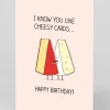 Personalised Cheesy Birthday Card | Ohh Deer