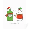 Personalised Christmas Spirits Christmas Card | Ohh Deer