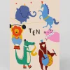 Personalised Circus 10th Birthday Card | Ohh Deer