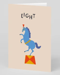 Personalised Circus 8th Birthday Card | Ohh Deer