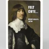 Personalised Classic art Meme felt cute Birthday Card | Ohh Deer