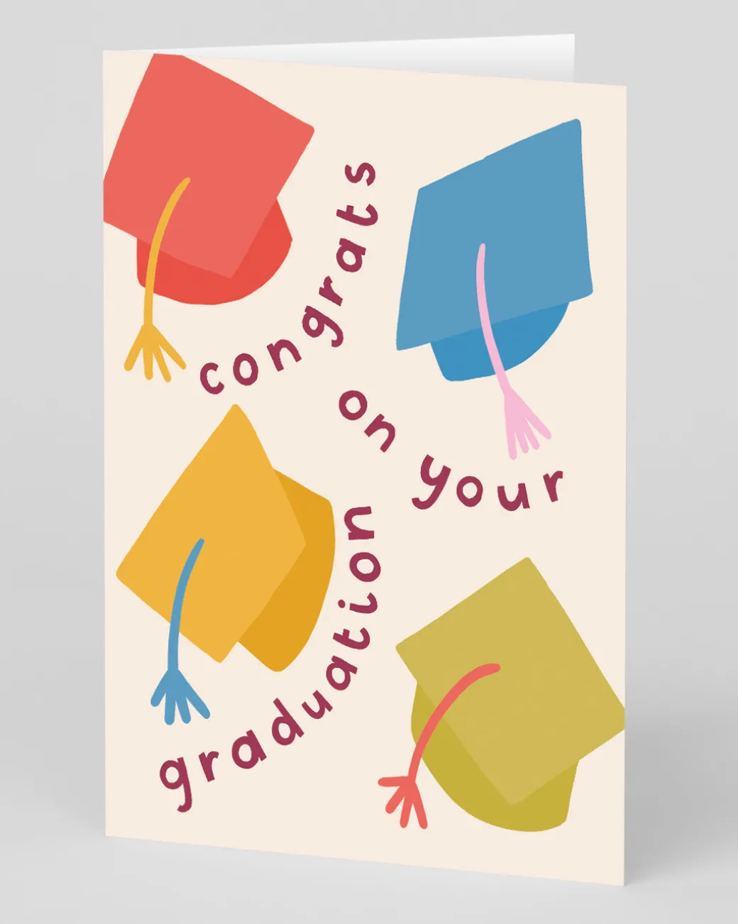 Personalised Congrats On Your Graduation Greeting Card | Ohh Deer