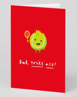 Personalised Dad You're Ace Father's Day Card | Ohh Deer