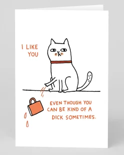 Personalised Dick Sometimes Greeting Card | Ohh Deer
